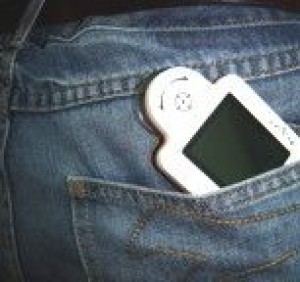 kapesní lupa Ilook v kapse