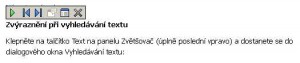 Zvýraznění hledaného textu v Mozille FireFoxu 10.0,2